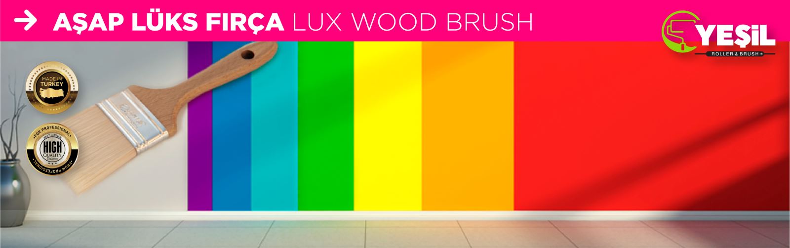 AHŞAP LÜKS FIRÇA