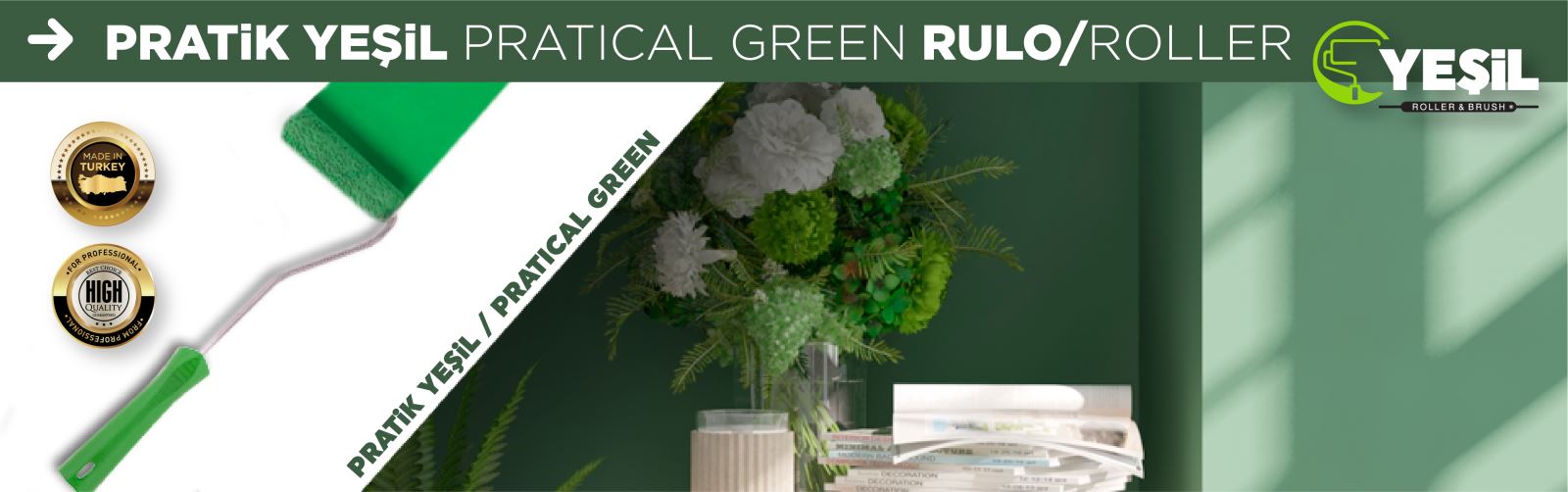 PRATİK YEŞİL RULO